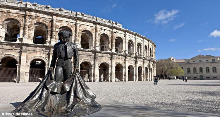Insolite Studio -La Tour Des Templiers- Montfrin Luaran gambar